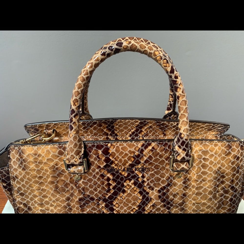 Michael Kors Python Handbag - image 4